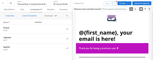 Using the Email Builder | Dyspatch Support
